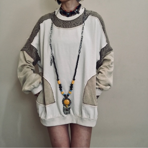 Brand new baggy pocket  sweater shirt - Picture 5 of 10